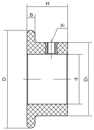 HY8330.3-1擋圈結(jié)構(gòu)圖